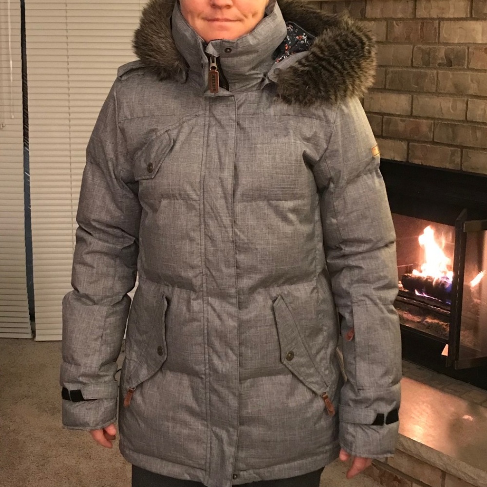 Roxy Quinn Down Ski/Snowboard Jacket